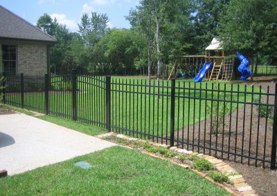 4' Aluminum Fence Arched Gate