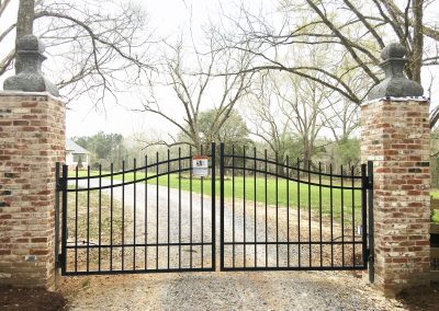 Custom Arched Gate with Viking X9 Swing Gate Operators